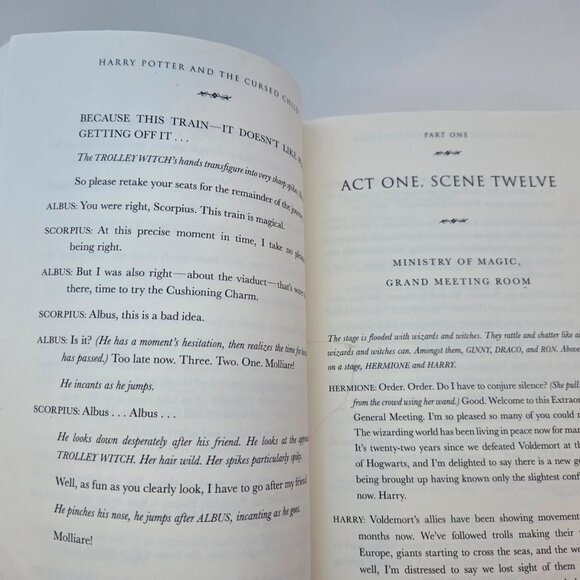 Harry Potter: Cursed Child Script, 2016 HC – Canada - Picture 5 of 6